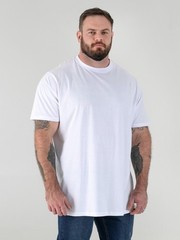 D555 Duke Big Mens Plain Cotton Crew Neck T-Shirt 2XL 3XL XL 5XL 6X 7XL 8XL 10X