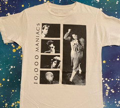 Vtg 10000 Maniacs Band Tour Cotton White Unisex Full Size Shirt TR139
