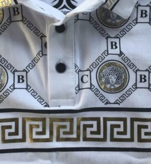 Men’s Bucheli Polo T Shirt,Italian Style,Cotton,Slim Fit,Stretch S…..A20.