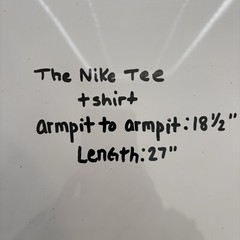 Nike T-Shirt Mens Small Blue Alien Eyes Graphic Swoosh Trippy Cactus Pyramid