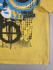 Volcom Shirt Mens Medium Yellow Embrace Change Logo Graphic Skate Tee Streetwear
