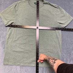 J.Crew T Shirt Mens XL Olive Green Cotton Crew Neck Short Sleeve Summer Tee