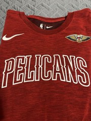 Nike New Orleans Pelicans NBA Dri-FIT T-Shirt Men’s XXL Red Athletic Tee