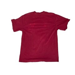 Vintage Fruit Of The Loom Blank Red T Shirt Pocket XL Cotton Easy To Wear
