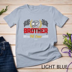 brother Pit Crew Birthday Party Race Car Racing Family T-Shirt Unisex T-shirt