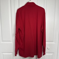 Lands End Super-T Vintage Red Turtle Neck Longsleeve Size XXL 50-52 Old Money