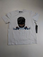 ETERNITY BC/AD men T-SHIRT size LARGE 100%AUTHENTIC white skull