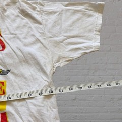 VTG 80’s COOL CATS USE A CONDOM SINGLE STITCHED WHITE T-SHIRT FITS M