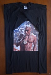 Vintage Y2K Tupac Shakur 3XL Pro Athletic Heavy Cotton T-Shirt, 2Pac Video Shoot