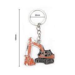 Excavator Keychain Construction Keychain for Men Brother Dad Boyfriend Birthd…