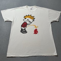 Vintage Delta T Shirt Mens XL White Ann Arbor Sucks Graphic Print Ohio State OSU