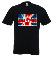 BANKSY ER.. MENS T-SHIRT – Union Jack Jubilee Graffiti – Choice Of Colours