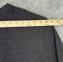 APT. 9 Men’s XL Premier Flex Long Sleeve Shirt Texture Knit TShirt Dark Gray NEW