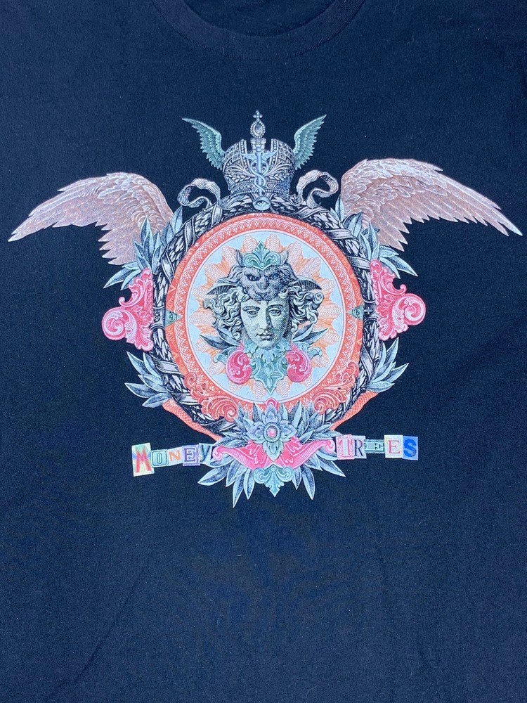 Next Apparel Money Trees Calma Graphic T Shirt Size Small #2135