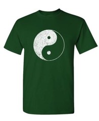 YIN YANG – Unisex Cotton T-Shirt Tee Shirt