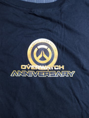 Loot Crate Gaming May 2018 Blizzard Overwatch 2nd Anniversary Men’s 3XL T-Shirt