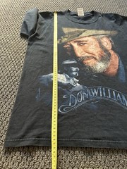 Don Williams Gentle Giant Tour Size M Men’s 90’s Country Music T Shirt Vintage