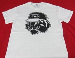 New Mens White CTMD Closer to My Dreams Tour T-Shirt Tiger Flat Brim Size S XL