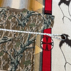 Vintage 80s Mossy Oak Treestand Camo Camouflage T-Shirt Size Small Made In USA