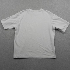 Uniqlo T-Shirt Mens Large Airism Oversized Crew Neck Tee White Short Sleeve