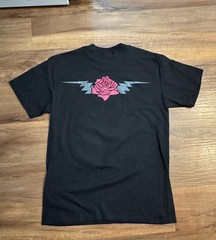 Vintage 1990 Grateful Dead Walking Skeleton T-Shirt Size L BROKUM GDM
