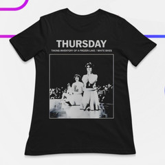 Thursday band HOT NEW black T-shirt Unisex short sleeve All sizes 2F601