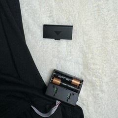 Battery Operated LED Shirt Black Size Small – Lights Up To Sounds. See Video