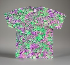 *New* 3XL & 4XL Handmade Tie Dye, Emerald Grape Cruncht Crinkle, Crew or V-Neck