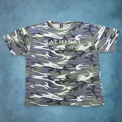Camo national university t-shirt