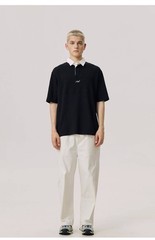 KITH Embroidered Patchwork Polo Shirt Men Summer Cool Casual Top