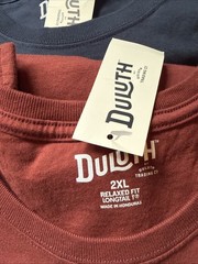 3 pack duluth Trading Co. Longtail T Relaxed Fit T-Shirts Men’s 2XL Gray Navy