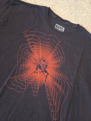 Mens Marvel Spider-Man T-Shirt Loot Crate XL Black – Never Worn Comic Tee