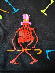 Online Ceramics Dancing Skeleton Grateful Dead Tshirt Medium Excellent condition