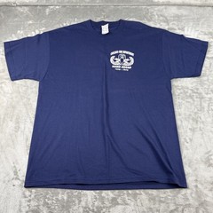 Fruit of the Loom Collectable Fire Department Bomb Squad Navy Graphic T-Shirt XL