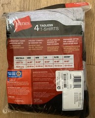 Hanes Mens FreshIQ ComfortSoft Tagless Assorted Colors 4 Pack Size Small NEW