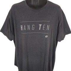 Hang Ten T Shirt Mens Size 2XL Gray Surfing Surfer