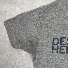 A1 Raygun Des Moines Iowa Hell Yes T Shirt Adult Large Gray USA Made Mens
