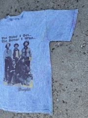 Vintage Wrangler T Shirt 90s Cowboy USA Made Faded Sz M Single Stitch