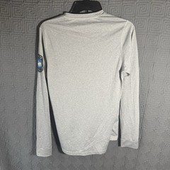 Adidas T-Shirt Men’s Size Small Creator Tee Grey Gray Charlotte FC Long Sleeve
