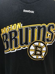 Boston Bruins NHL Reebok Face Off Collection Long Sleeve Team T Shirt 2XL T2