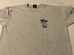 Vintage 90s Bad Boy Club Gray Single Stitch Cotton T Shirt Mens XL USA Made