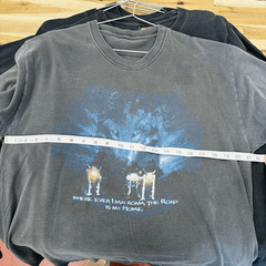 Harley Davidson Wolf Biker T Shirt Zanesville OH The Road is My Home Vintage y2k