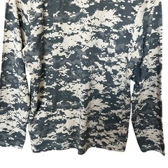 MIL-TEC Camo Long Sleeve T Shirt Adult Medium Military Tactical Woodland