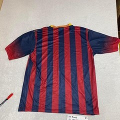 No brand Red and navy Barcelona football shirt XL. SKU498 #BarcelonaFC