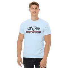 For Ferrari Testarossa 1984 Fans Flat 12 Iconic Supercar T-Shirt Birthday