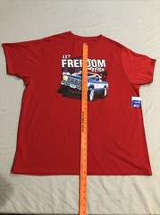 Way To Celebrate! Patriotic Men’s Graphic T-Shirt Size 2XL