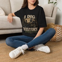 I Dig History Metal Detecting T‑Shirt — Vintage Archaeology & Treasure