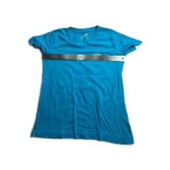 Guy Harvey Men’s Sz S/Wo’s SZ M (36×21) Tropical Life V-Neck Fish Blue Tee Shirt