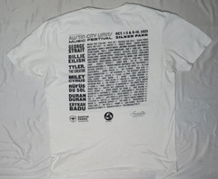 NURTURE NATURE ACL 2021 MENS L WHITE TEE AUSTIN CITY LIMITS STRAIT EILISH CYRUS