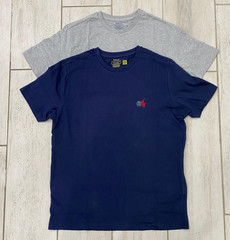 Polo Ralph Lauren Men’s Custom Slim Fit Crewneck T-Shirt Navy , Gray -S, -XXL